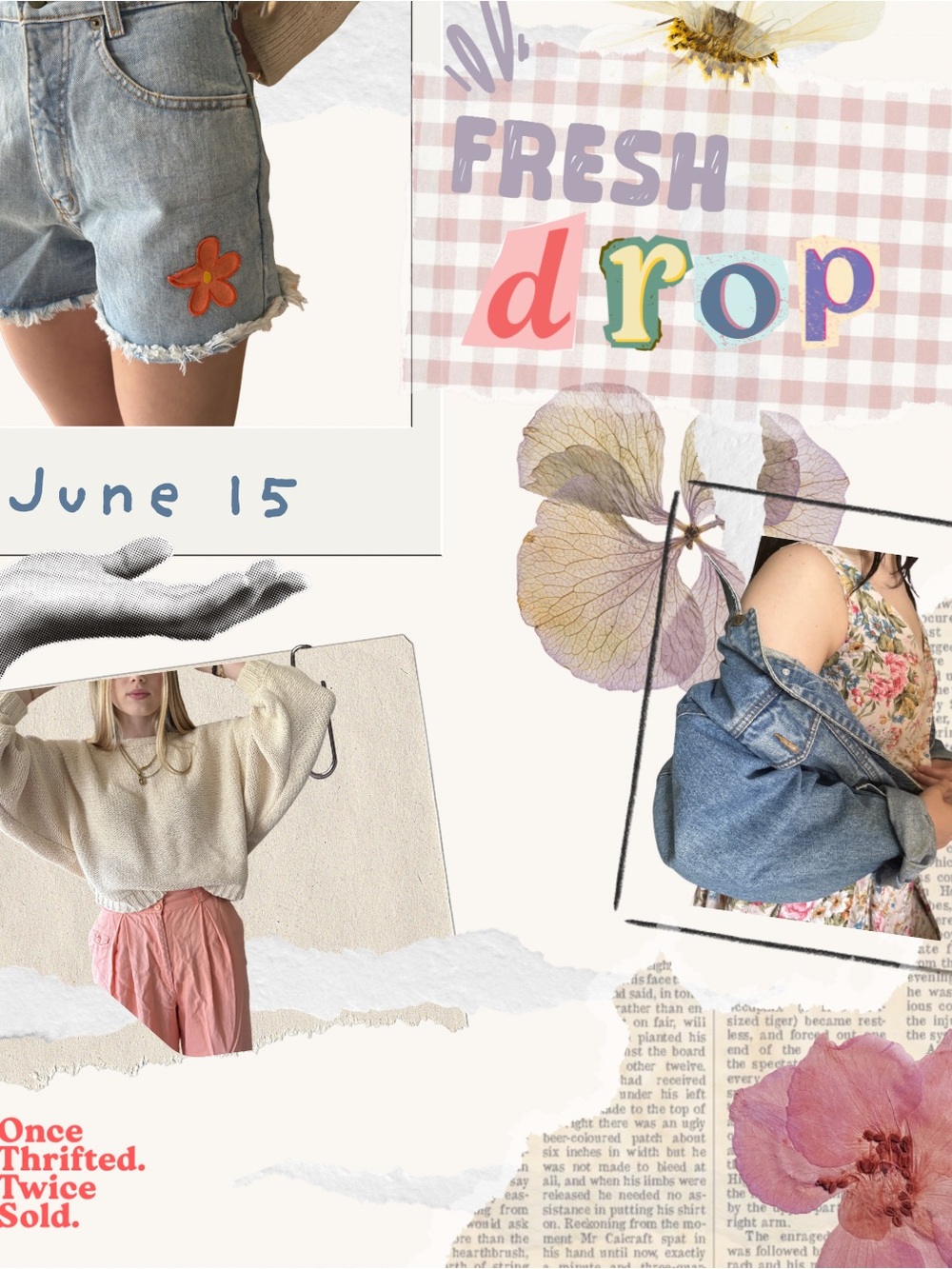 New drop - June 15
Heading out for a mini vacation - new pieces coming June 15